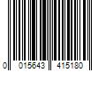 Barcode Image for UPC code 0015643415180