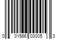 Barcode Image for UPC code 001566000053