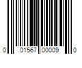 Barcode Image for UPC code 001567000090