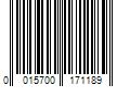 Barcode Image for UPC code 0015700171189