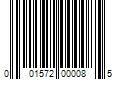 Barcode Image for UPC code 001572000085