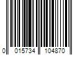 Barcode Image for UPC code 0015734104870