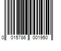 Barcode Image for UPC code 0015786001950