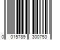 Barcode Image for UPC code 0015789300753