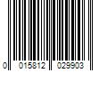 Barcode Image for UPC code 0015812029903