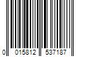 Barcode Image for UPC code 0015812537187