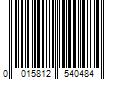 Barcode Image for UPC code 0015812540484