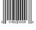 Barcode Image for UPC code 001582000068