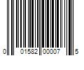 Barcode Image for UPC code 001582000075