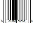 Barcode Image for UPC code 001586000088