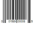 Barcode Image for UPC code 001589000085