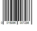 Barcode Image for UPC code 0015896007286