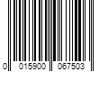 Barcode Image for UPC code 0015900067503