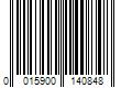 Barcode Image for UPC code 0015900140848