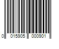 Barcode Image for UPC code 0015905000901