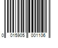 Barcode Image for UPC code 0015905001106