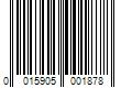 Barcode Image for UPC code 0015905001878