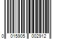 Barcode Image for UPC code 0015905002912