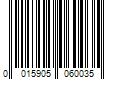 Barcode Image for UPC code 0015905060035