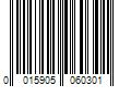 Barcode Image for UPC code 0015905060301