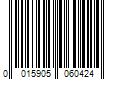 Barcode Image for UPC code 0015905060424