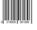 Barcode Image for UPC code 0015905061896