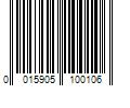 Barcode Image for UPC code 0015905100106