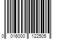 Barcode Image for UPC code 0016000122505