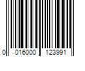 Barcode Image for UPC code 0016000123991