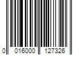 Barcode Image for UPC code 0016000127326