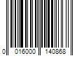 Barcode Image for UPC code 0016000140868