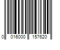 Barcode Image for UPC code 0016000157620