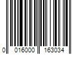 Barcode Image for UPC code 0016000163034