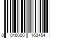 Barcode Image for UPC code 0016000163454