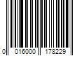 Barcode Image for UPC code 0016000178229