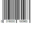 Barcode Image for UPC code 0016000180963