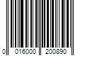 Barcode Image for UPC code 0016000200890