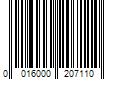 Barcode Image for UPC code 0016000207110