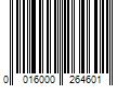 Barcode Image for UPC code 0016000264601