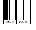 Barcode Image for UPC code 0016000275638