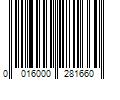 Barcode Image for UPC code 0016000281660