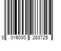 Barcode Image for UPC code 0016000283725