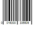 Barcode Image for UPC code 0016000335509