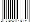 Barcode Image for UPC code 0016000413146