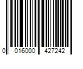 Barcode Image for UPC code 0016000427242