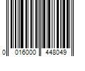 Barcode Image for UPC code 0016000448049