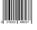 Barcode Image for UPC code 0016000456037