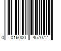 Barcode Image for UPC code 0016000457072