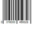 Barcode Image for UPC code 0016000459328