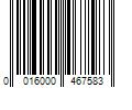 Barcode Image for UPC code 0016000467583